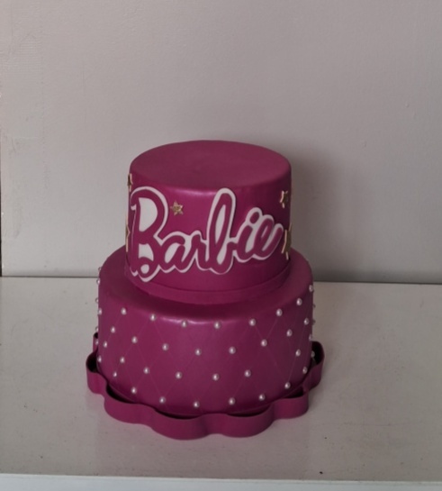 Bolo da Barbie - Lena Fest