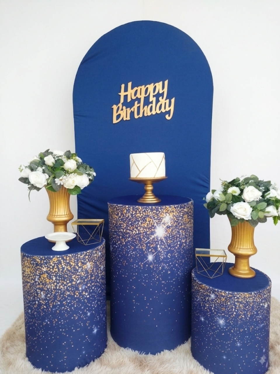 Decoração Azul Adulto - Lena Fest