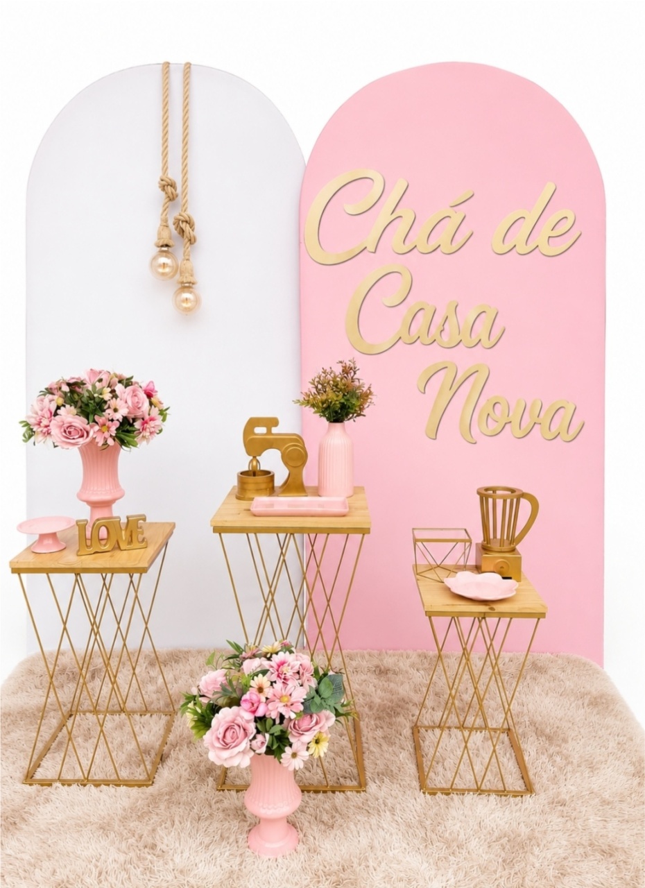 Decoraçãochacde Casa Nova - Lena Fest