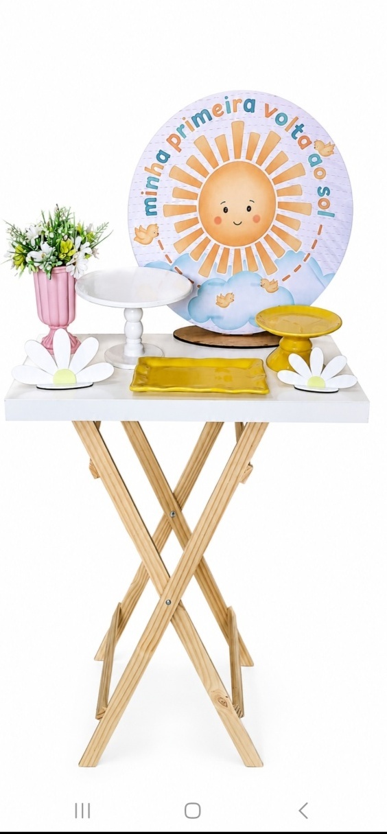 Decoração Minha Prima Volta Ao Sol - Lena Fest