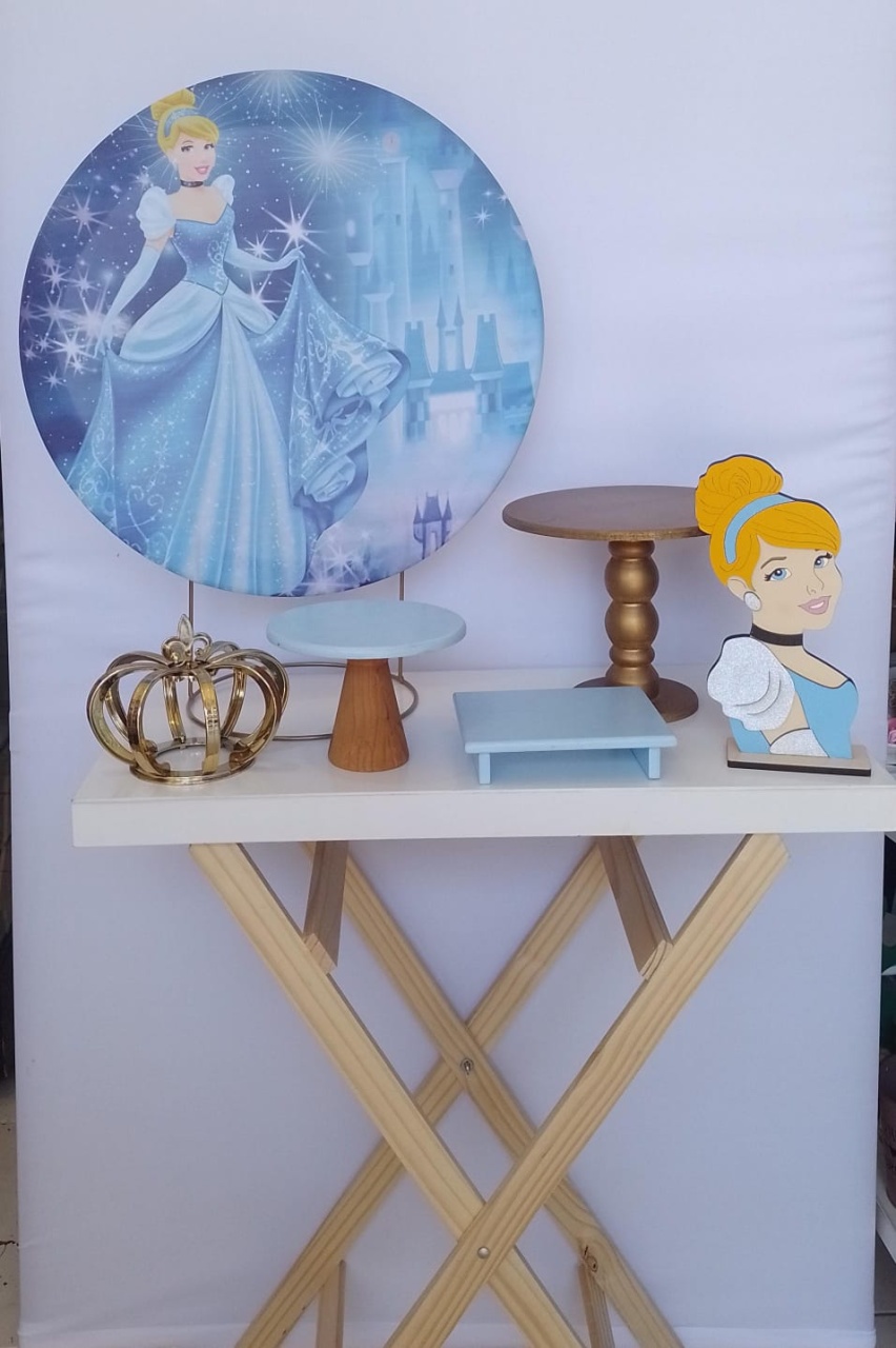 Decoração de Mesa Princesa - Lena Fest