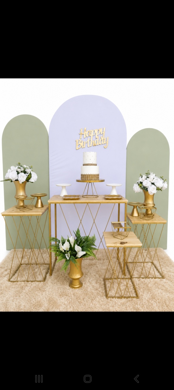 Decoração Aniversário Feminina - Lena Fest