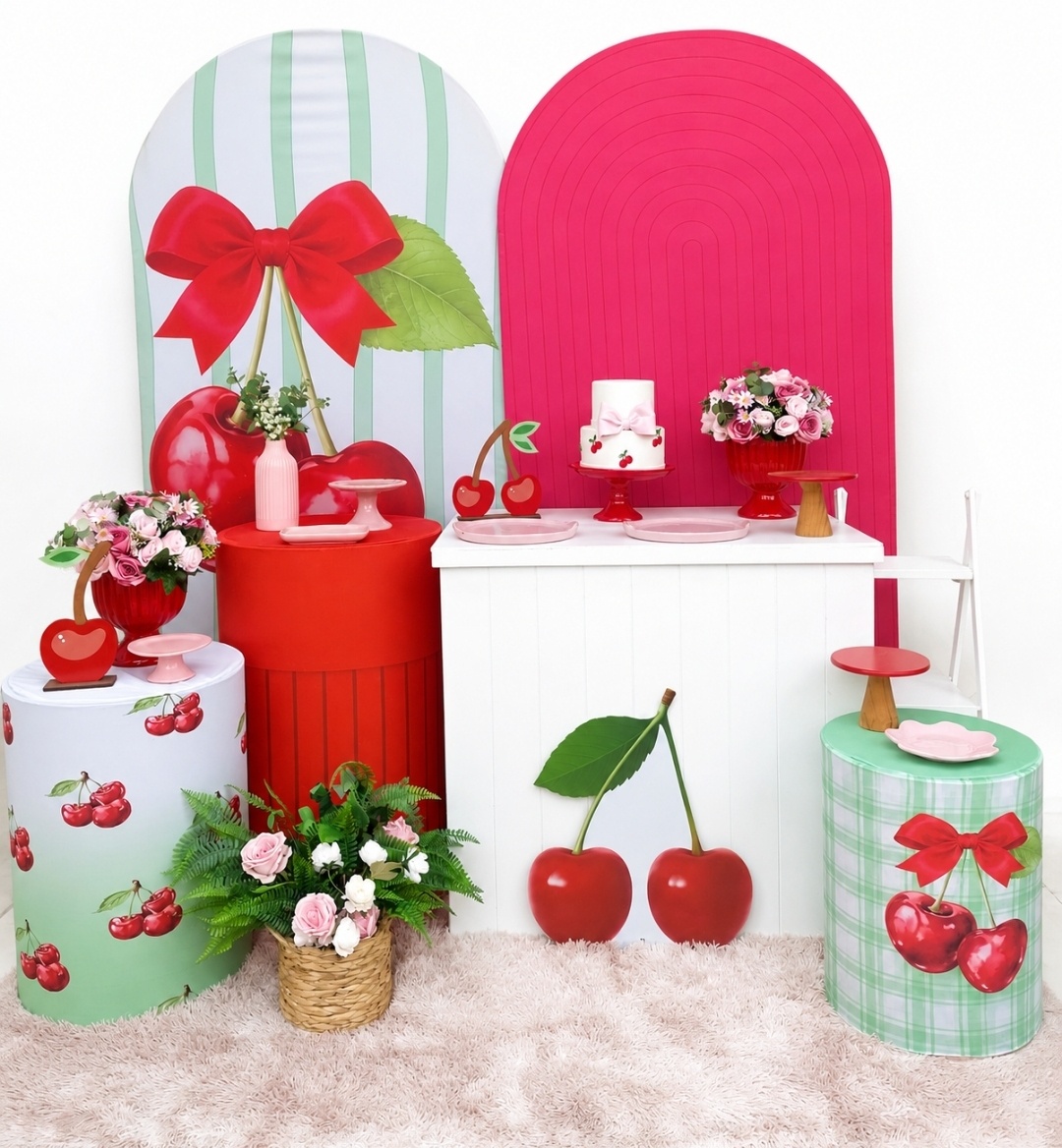 Decoração Cereja - Lena Fest