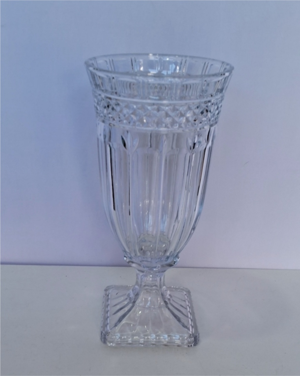 Vaso Vidro Altura 33Cm Diametro 16Cm - Lena Fest
