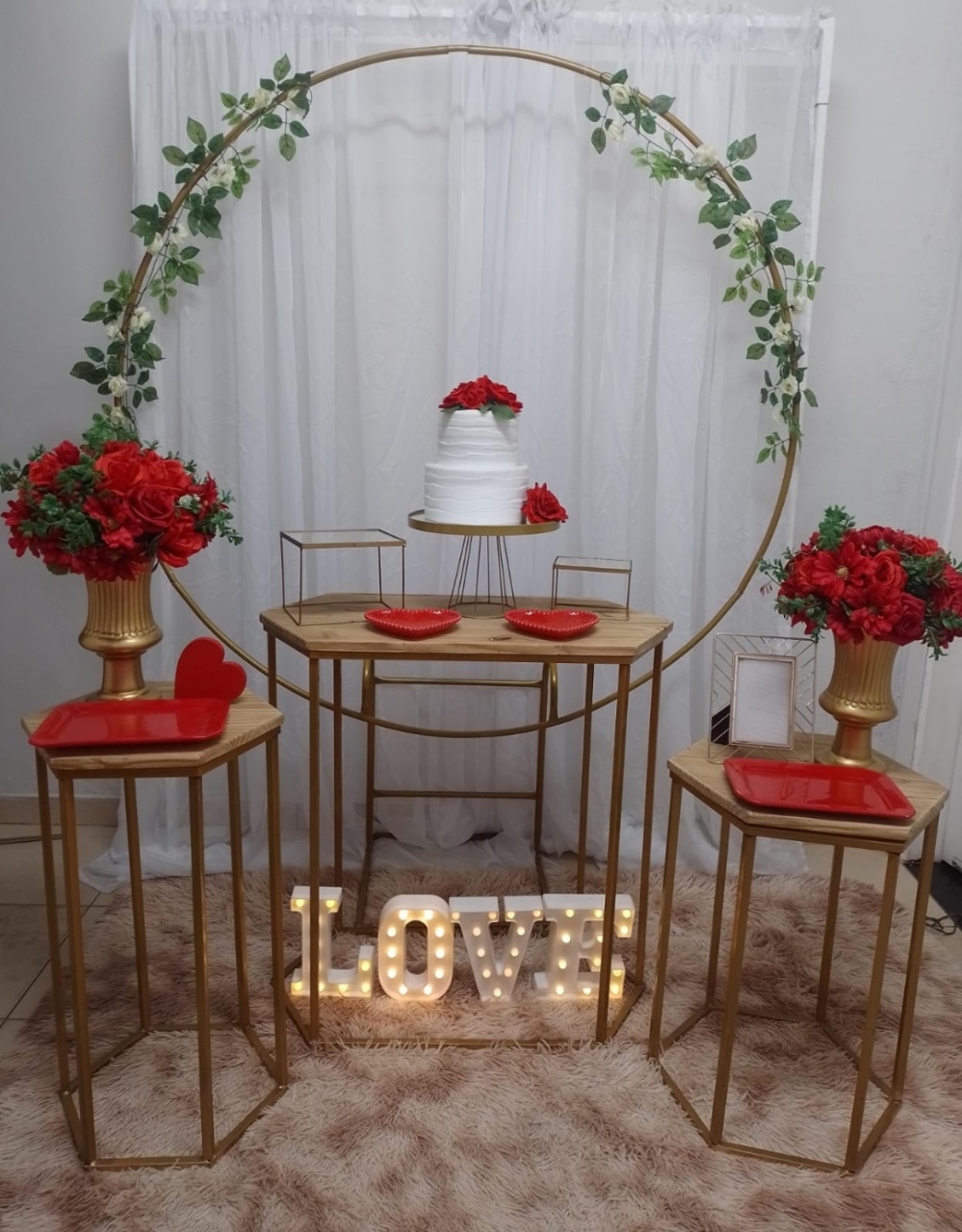 Casamento Vermelho/ Noiva - Lena Fest