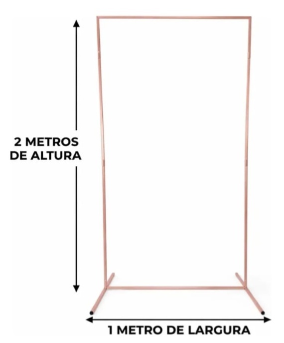Painel de Ferro Retangular - Lena Fest