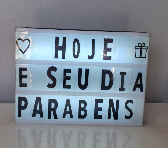 Luminaria Com Letras - Lena Fest