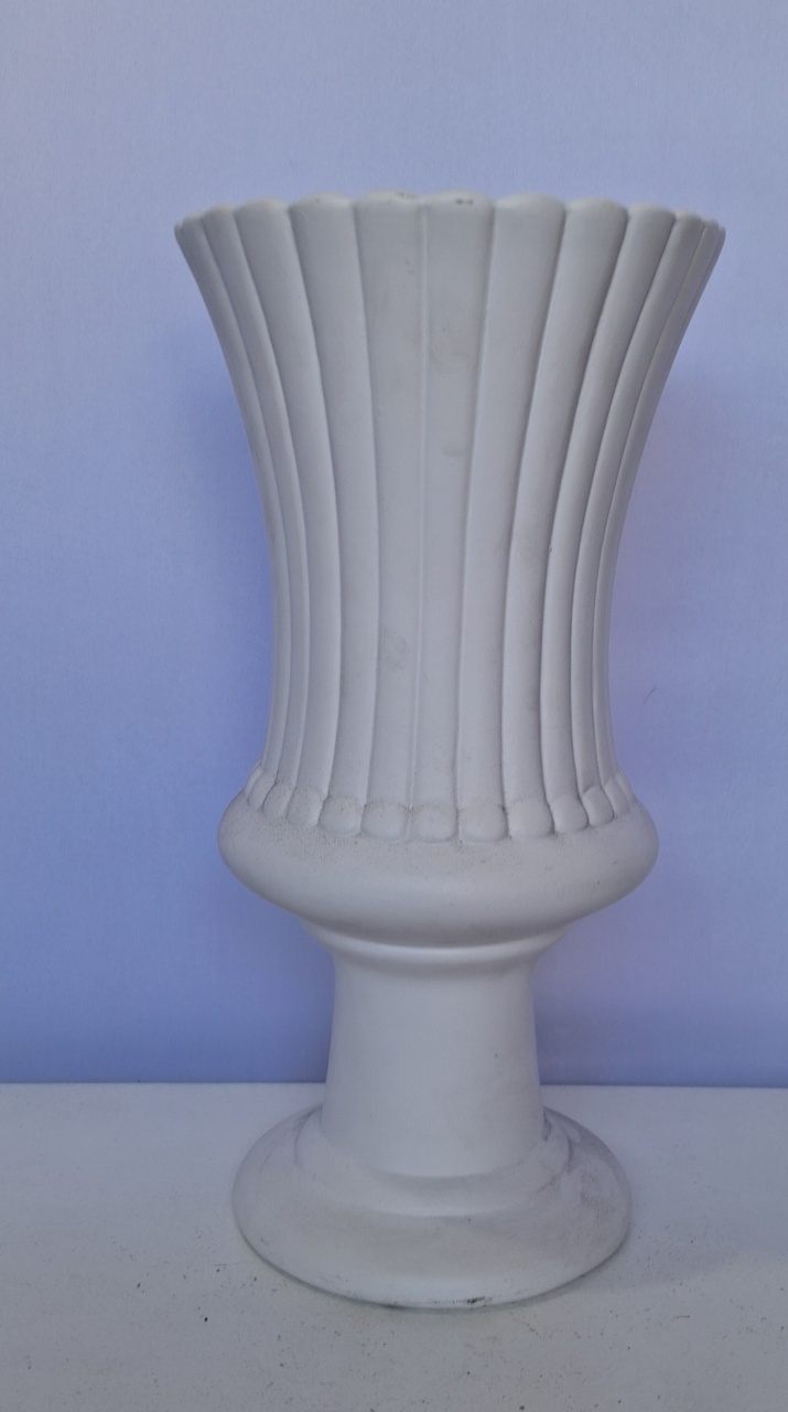 Vaso Cancelado Cerâmica Basco Fosco Altura 32 Diametro 16Cm - Lena Fest