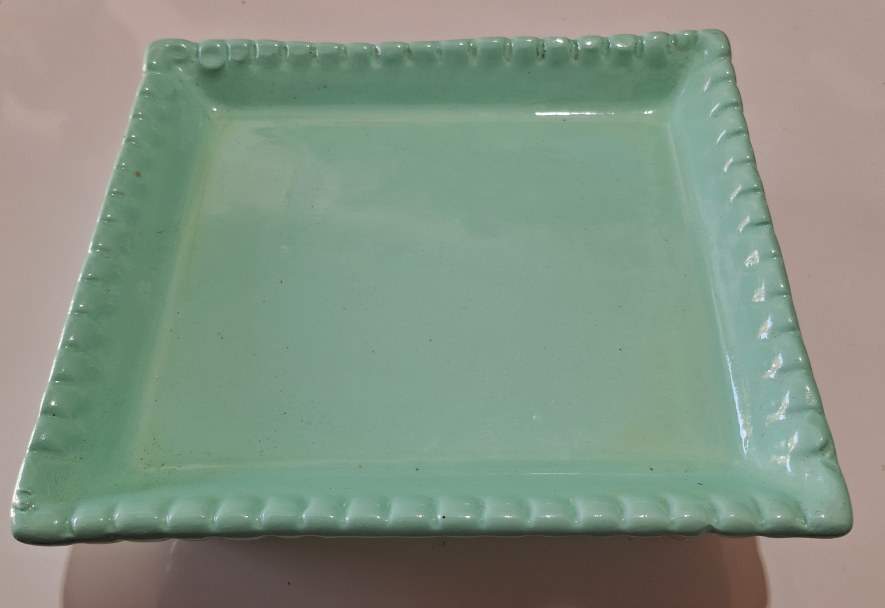 Bandeija Ceramica Verde Agua 4/Pe - Lena Fest