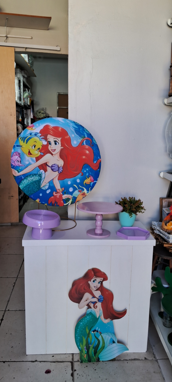 Decoração Festa Na Mesa Ariel - Lena Fest