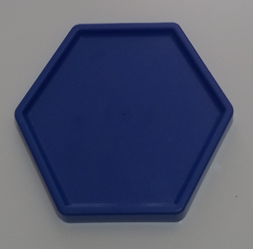 Bandeija Plastico Pequena Azul Royal  - Lena Fest