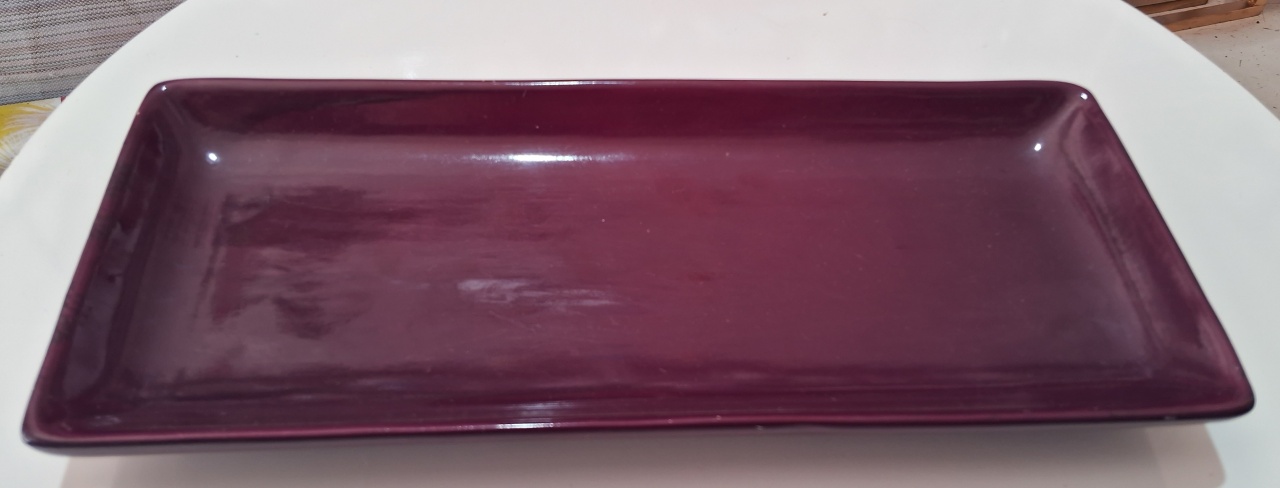 Bandeija Ceramica Vinho Grd - Lena Fest