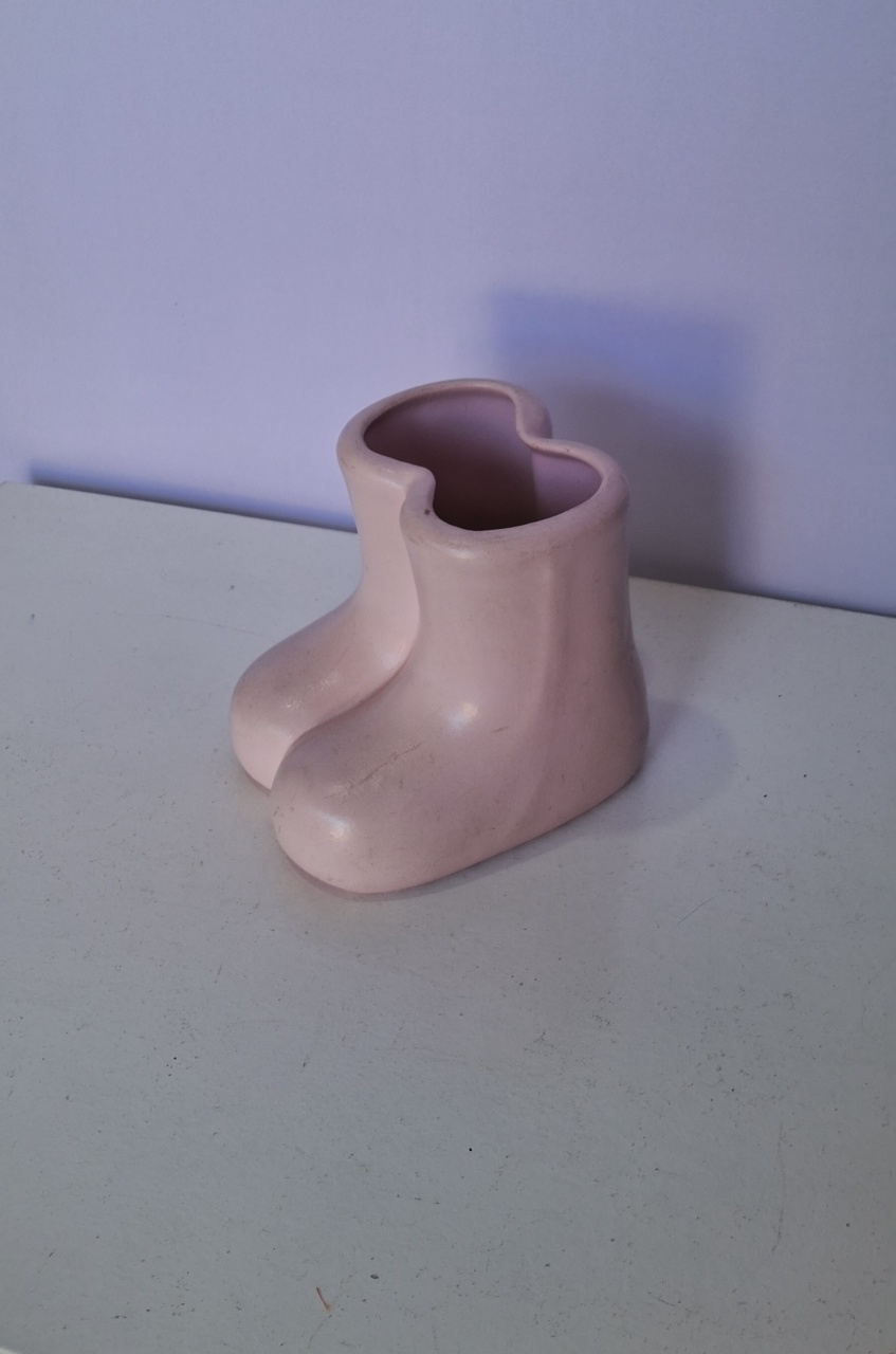 Vaso Bolinha Rosa - Lena Fest
