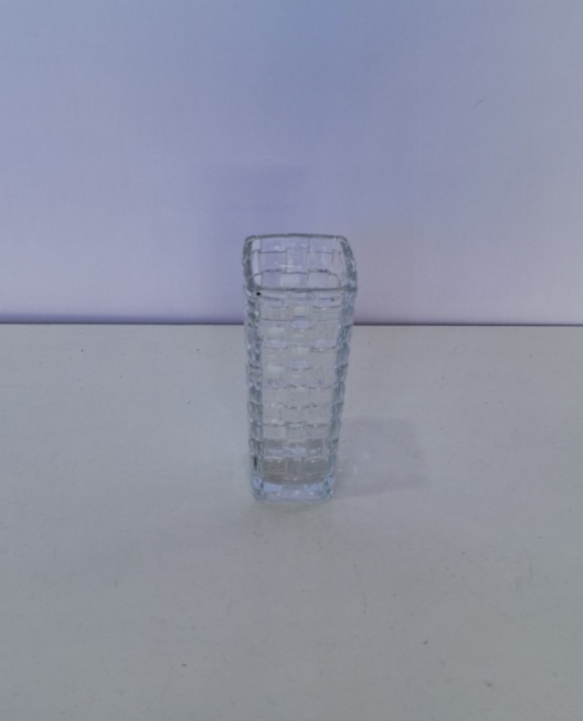 Vaso de Vidro Quadrado Medio - Lena Fest