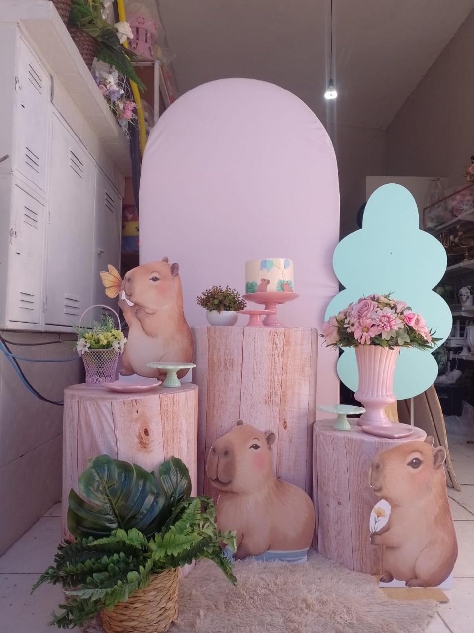 Decoração Capivara - Lena Fest
