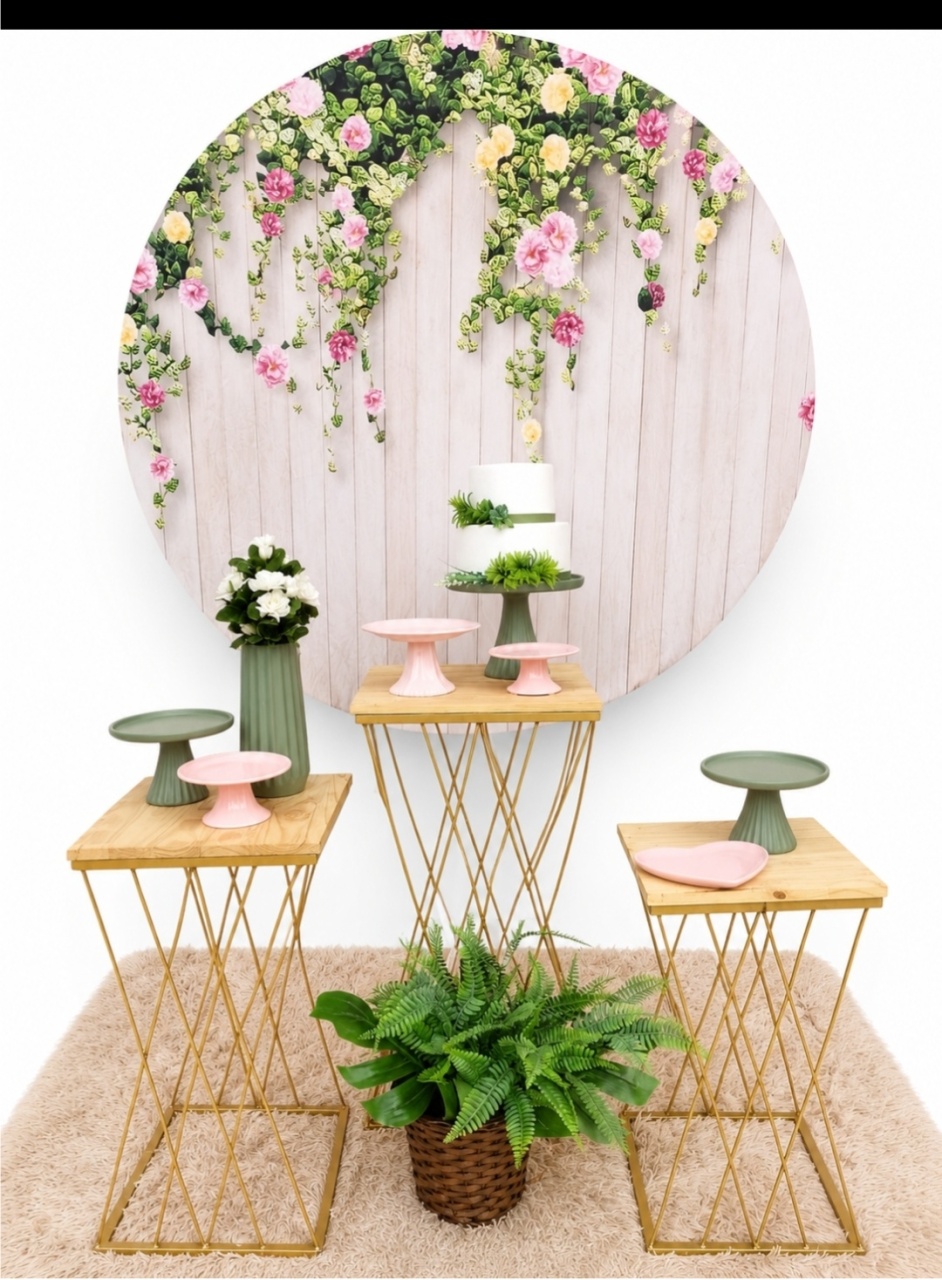 Decoração Com Folhagem - Lena Fest