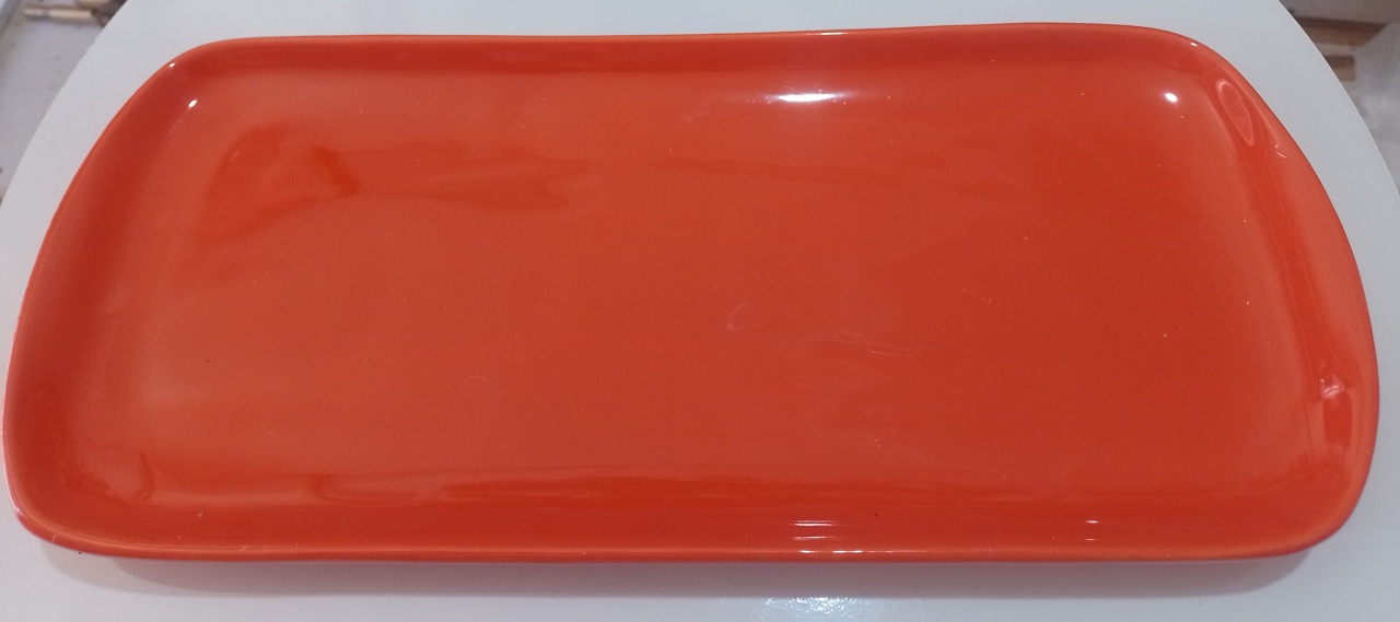 Bandeija Ceramica Laranja  Extra G - Lena Fest