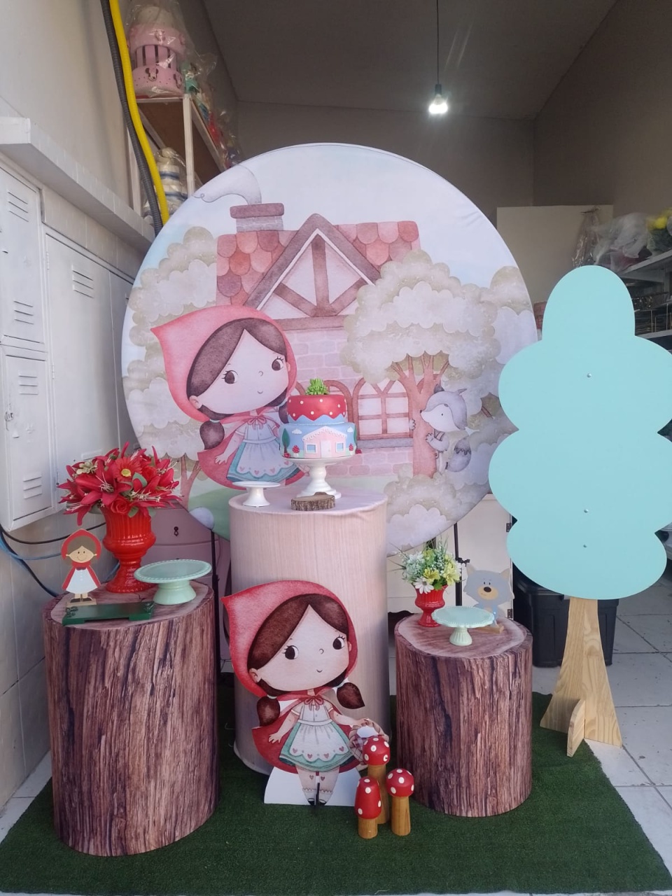 Decoração Chapéuzinho Vermelho - Lena Fest