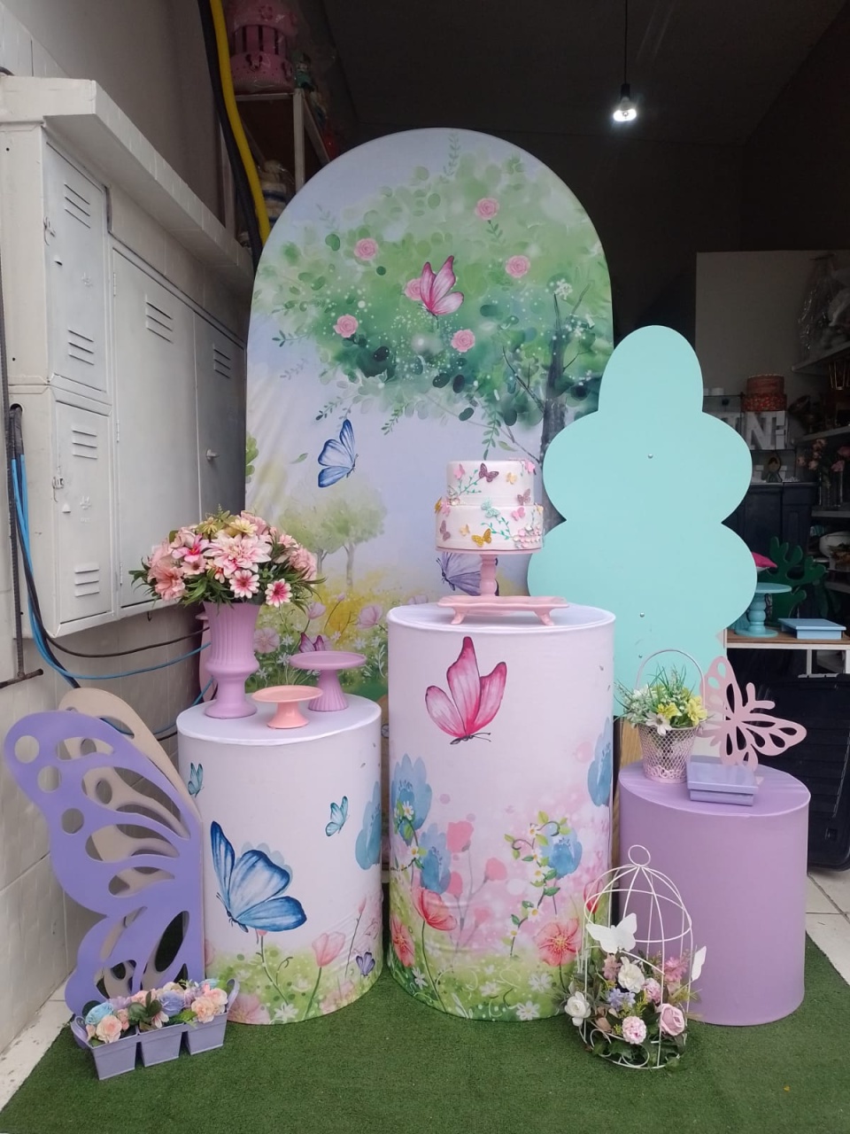 Decoração Jardim das Borboletas - Lena Fest