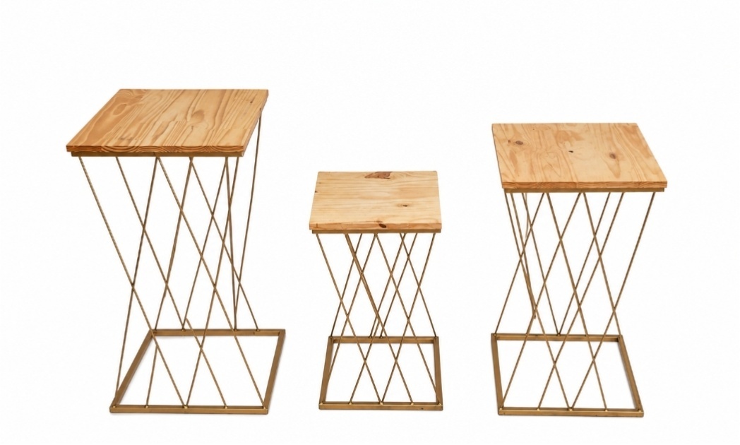Kit de Mesa Com 3 Peças - Lena Fest