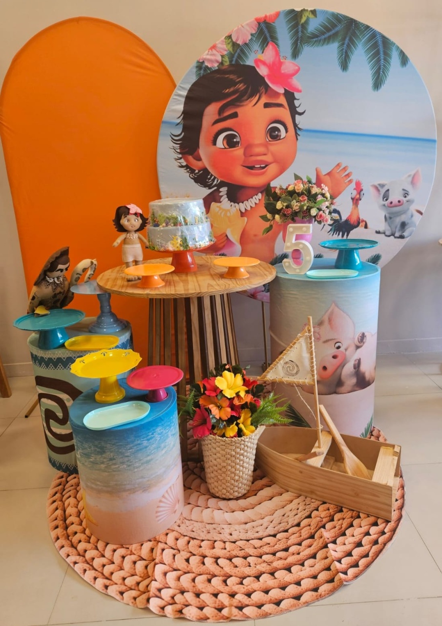 Moana - Kit Diamante - R&A Pegue e Monte