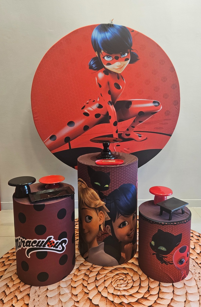 Miraculous - Kit Prata   - R&A Pegue e Monte