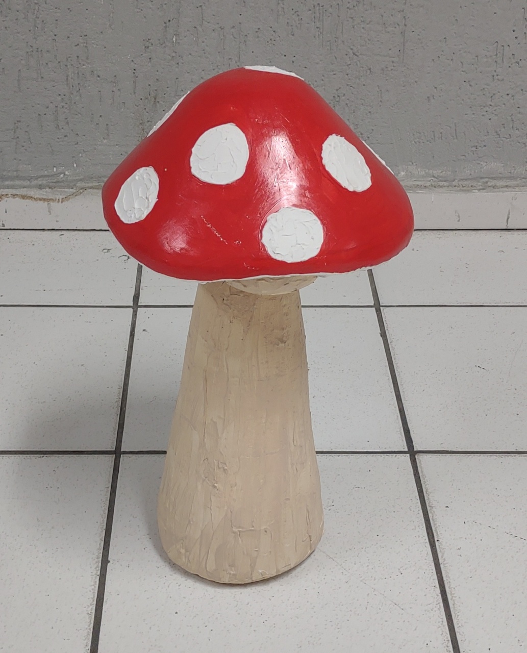 Cogumelo M Vermelho 50Cm  - BB Festas Aluguel 