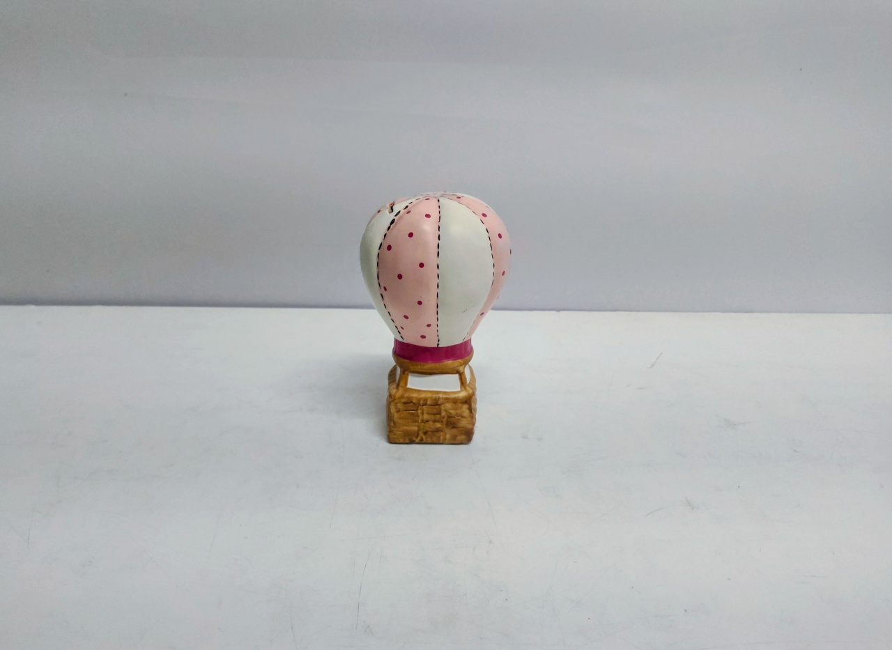Balão Decorativo Rosa Com Poás 17Cm Alt X 11Cm Diametro  - BB Festas Aluguel 