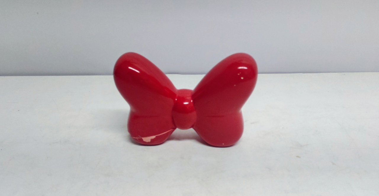 Laço Vermelho Decorativo da Minne 12Cm Alt X 17Cm Larg - BB Festas Aluguel 
