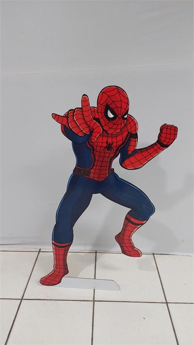 Totem de Chão Homem Aranha (Herois) 1M X 50Cm - BB Festas Aluguel 
