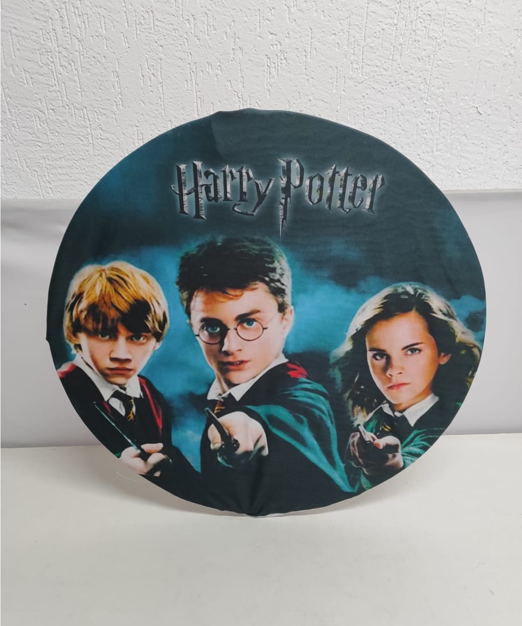 Painel Sublimado Redondo Harry Potter 60Cm  - BB Festas Aluguel 