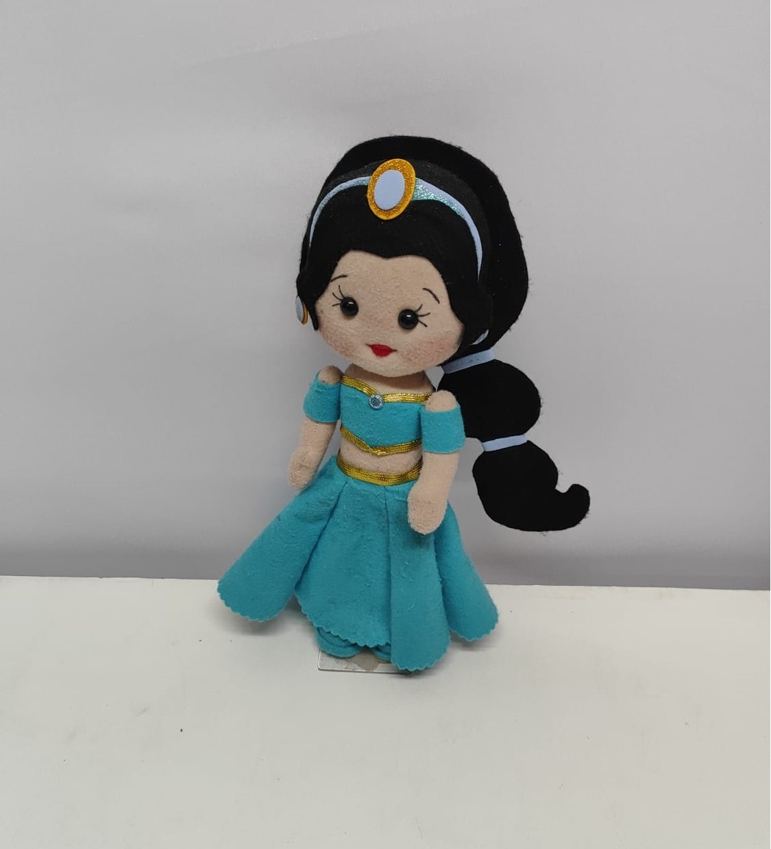 Feltro Princesa Jasmine (Aladim)  - BB Festas Aluguel 