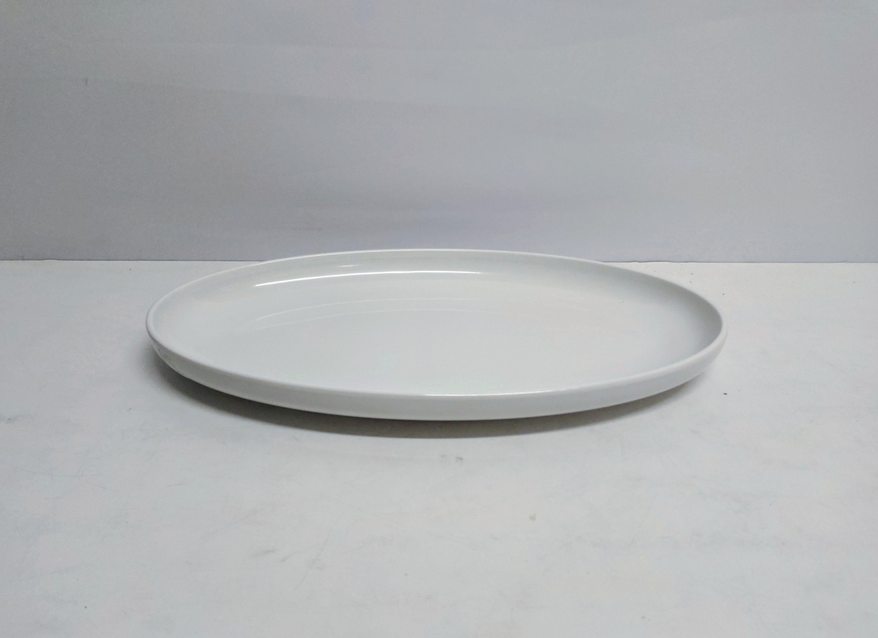 Travessa Oval 4Cm Alt X 26Cm Larg X 46Cm Comp - BB Festas Aluguel 