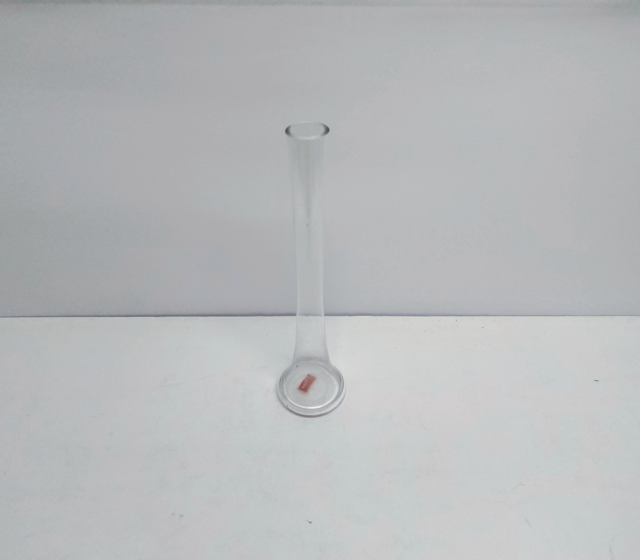 Vaso de Vidro Solitário Tulipa Alto 40Cm Alt X 10Cm Diametro  - BB Festas Aluguel 