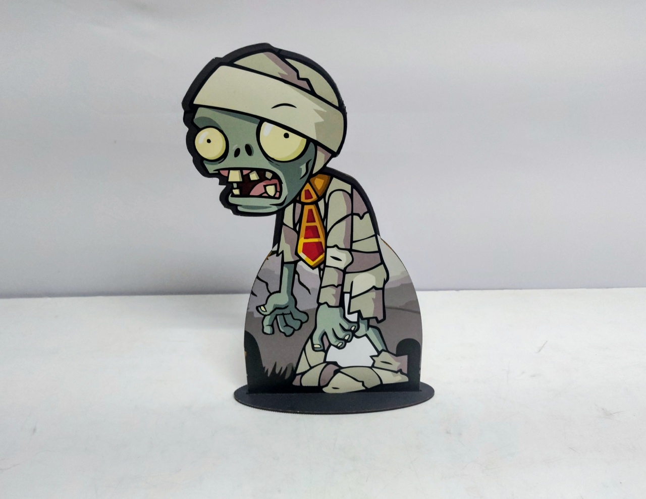 Totem Zumbi Múmia (Plants Vs Zombies) 35Cm Alt X 21Cm Larg  - BB Festas Aluguel 
