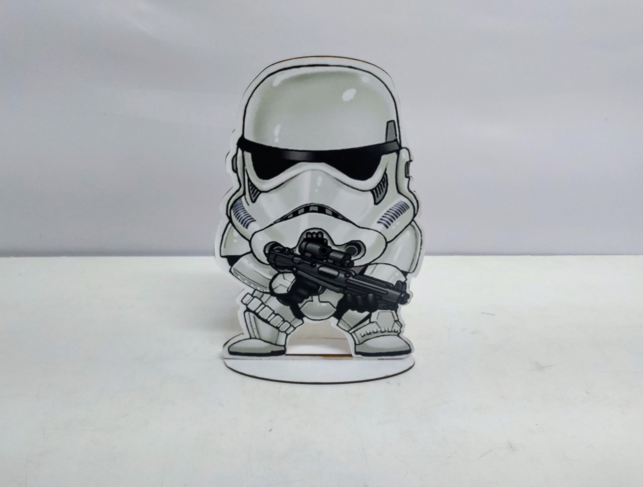 Totem Stormtrooper (Star Wars) 31Cm Alt X 20Cm Larg  - BB Festas Aluguel 