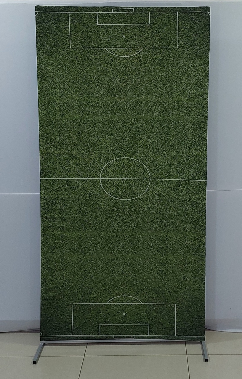Tecido Retangular Lateral Campo de Futebol (Bb Festas) 2M Alt. X 80Cm Larg - BBFestasAluguel 