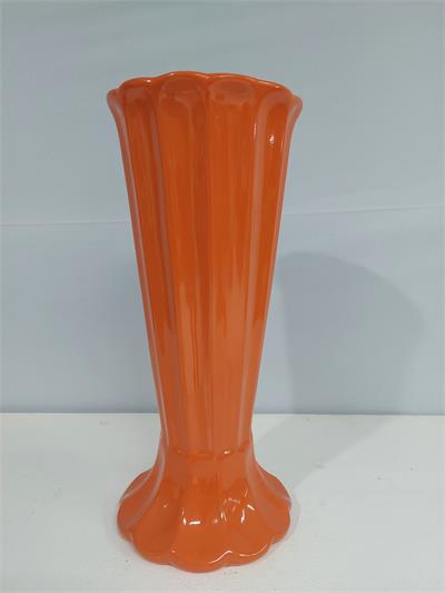 Vaso Tulipa G Laranja 32Cm X 14Cm - BB Festas Aluguel 