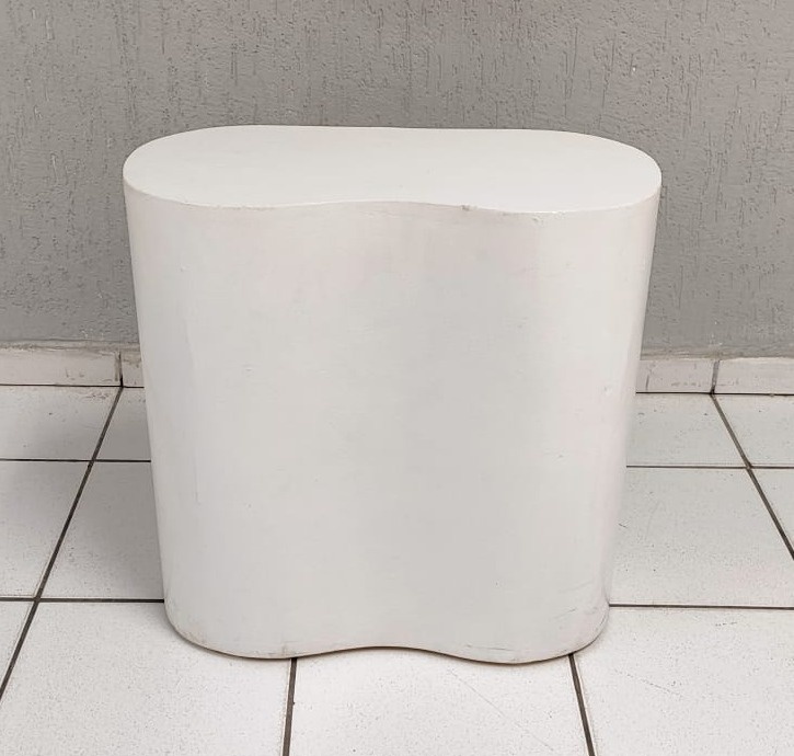 Balcão Orgânico P Branco 60Cm Alt X 60Cm X 30Cm - BB Festas Aluguel 