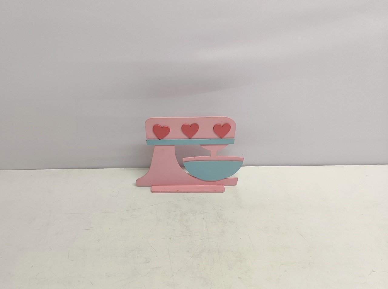 Totem Batedeira Rosa 21Cm Alt X 25Cm Larg  - BB Festas Aluguel 