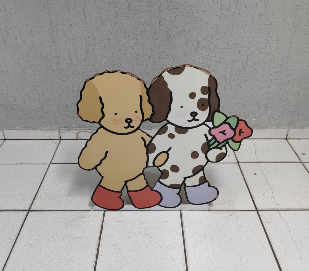 Totem de Chão Personagens Bobbie Goods 70Cm X 70Cm - BB Festas Aluguel 