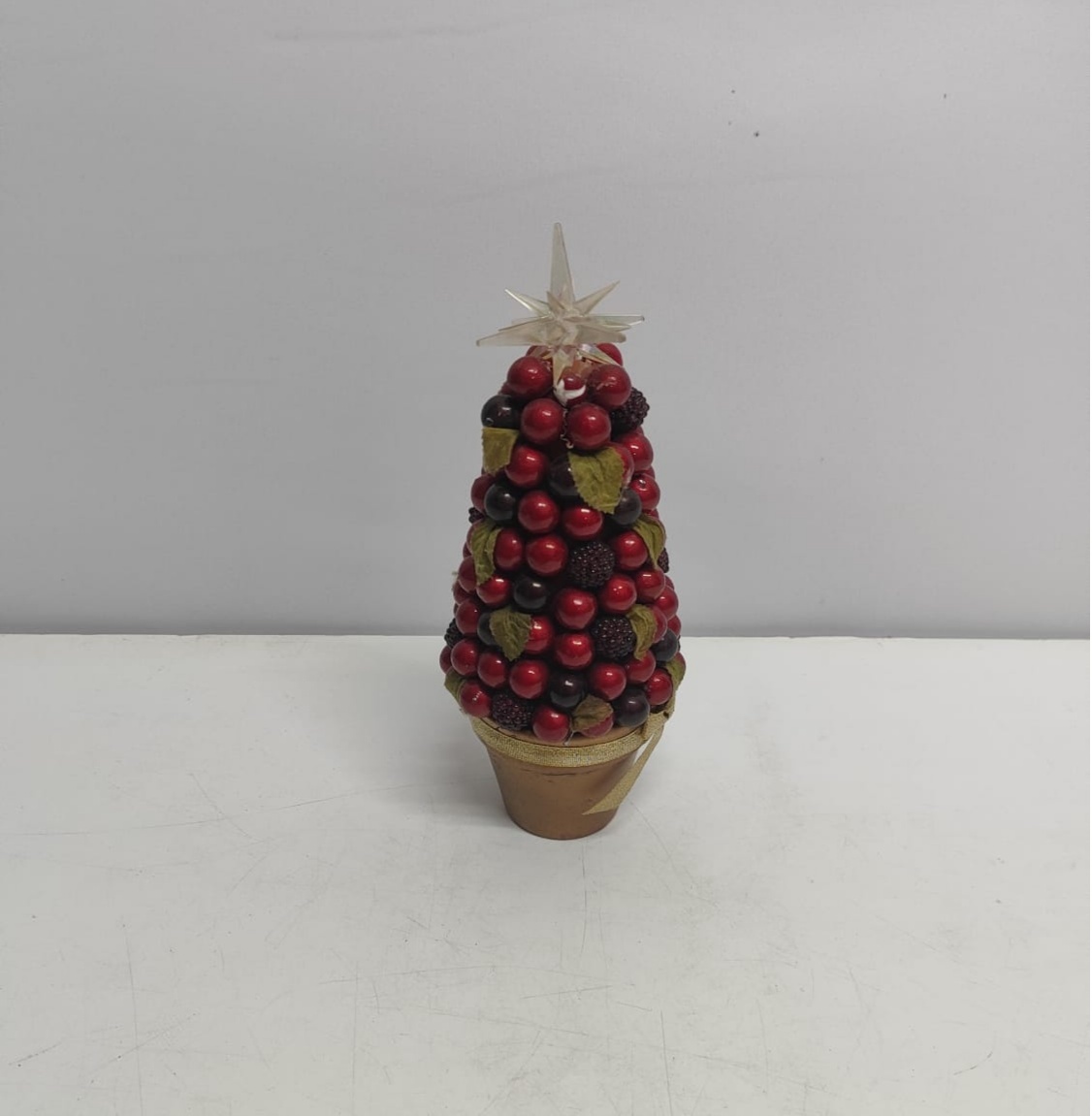 Árvore de Natal de Frutas Vermelhas - BBFestasAluguel 
