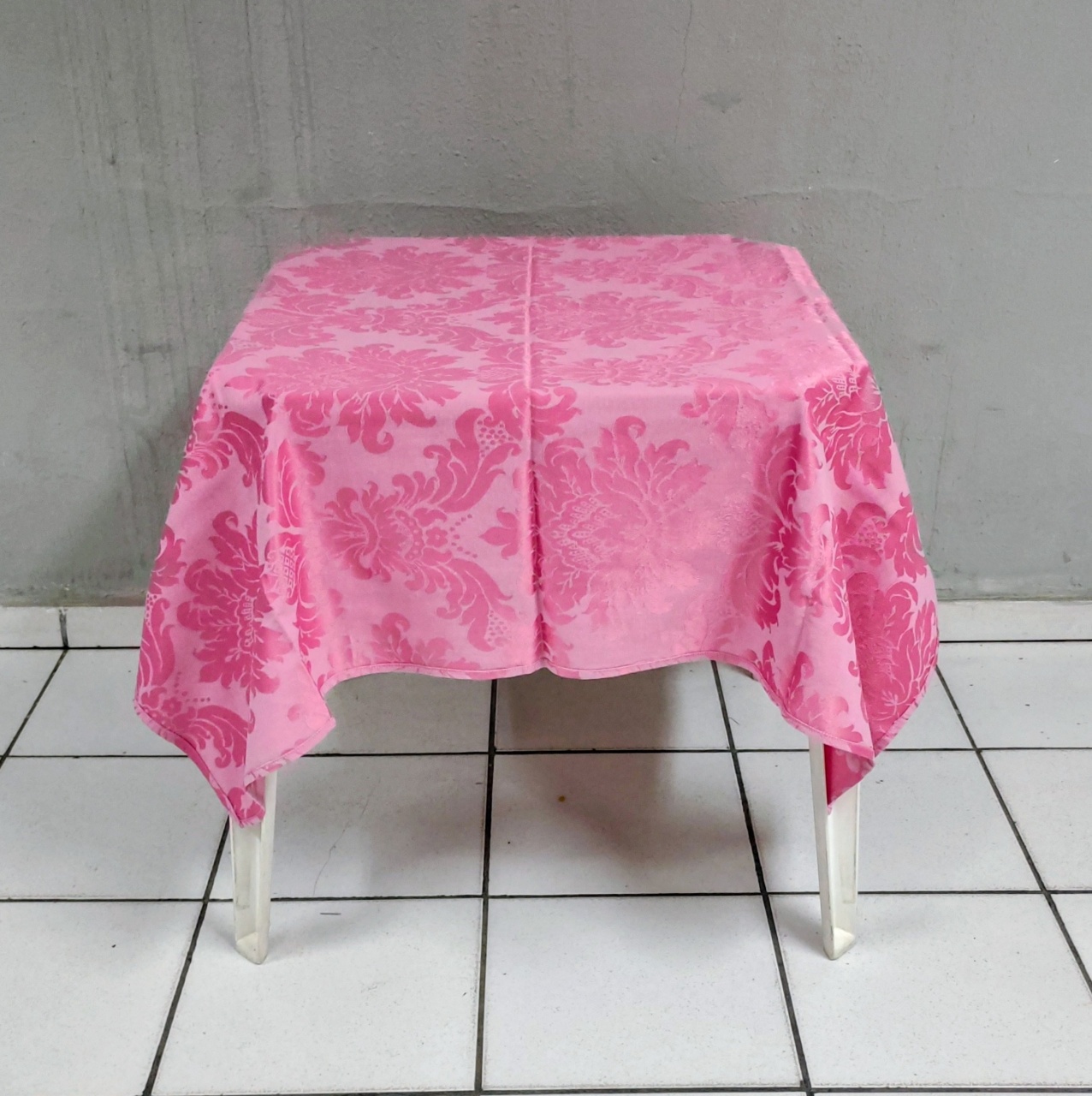 Tampo Arabesco Pink Claro - BBFestasAluguel 