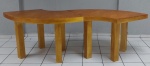 Mesa Rústica 80Cm Alt X 70Cm Larg X 1,60M Comp - imagem 2