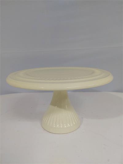 Porta Doce Alto Amarelo Claro 17Cm Alt  X 30Cm Diametro - BB Festas Aluguel 