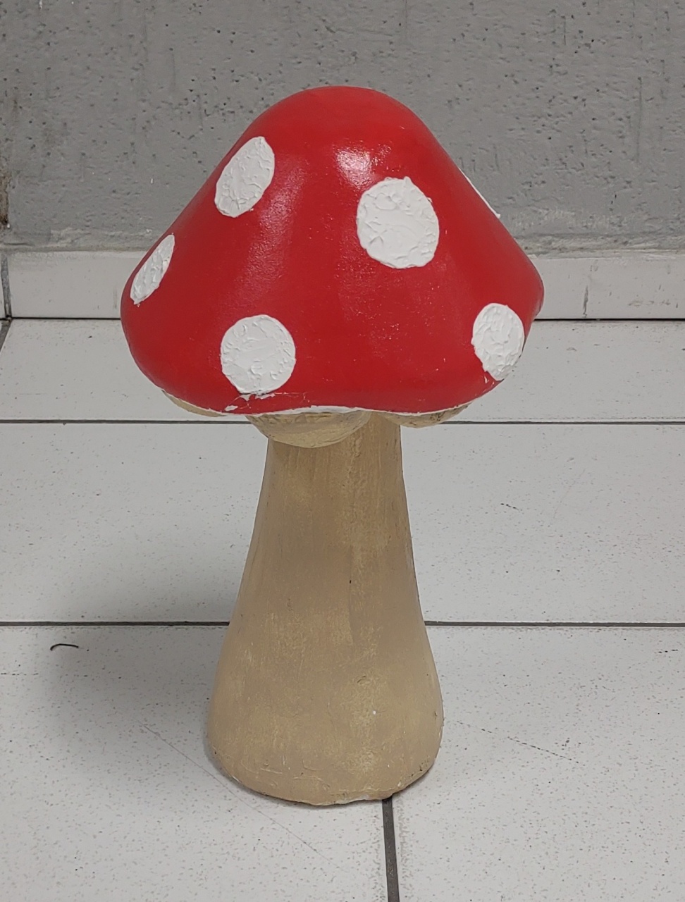 Cogumelo P Vermelho 30Cm  - BB Festas Aluguel 