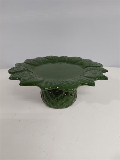 Porta Doce Folha Verde Escuro 12Cm X 28Cm - BB Festas Aluguel 