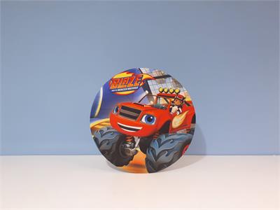 Painel Sublimado Redondo Blaze 60Cm - BB Festas Aluguel 