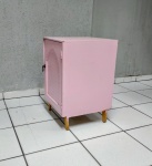 Nicho Com Porta Rosa Claro 62Cm Atl X 40Cm X 40Cm  - imagem 2
