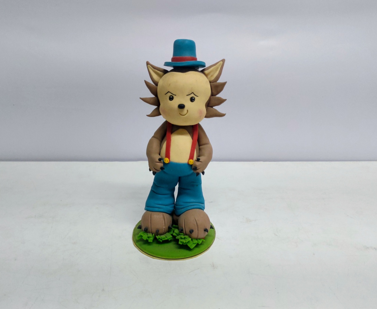 Lobo Mau (Os Três Porquinhos) 28Cm Alt X 12Cm Diametro  - BB Festas Aluguel 
